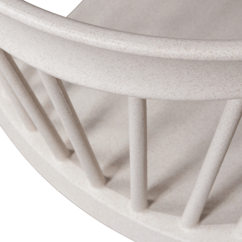 Spisestol med spiler Bliss utendørs - Offwhite melange - Møbler - Stoler & lenestoler - Spisestuestoler & kjøkkenstoler