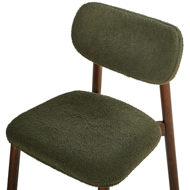 Spisestol Mills 2-pakning - Brun, Grønn - Møbler - Stoler & lenestoler - Spisestuestoler & kjøkkenstoler