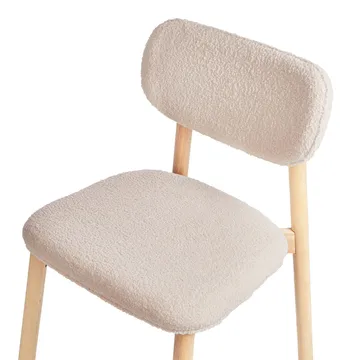 Spisestol Mills 2-pakning - Brun, Beige - Møbler - Stoler & lenestoler - Spisestuestoler & kjøkkenstoler