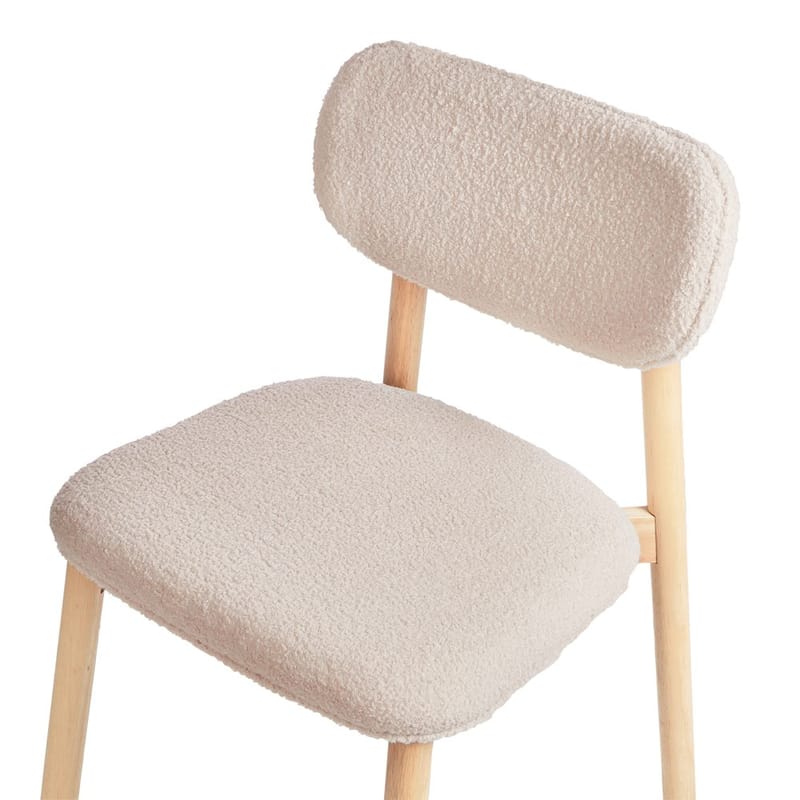 Spisestol Mills 2-pakning - Brun, Beige - Møbler - Stoler & lenestoler - Spisestuestoler & kjøkkenstoler