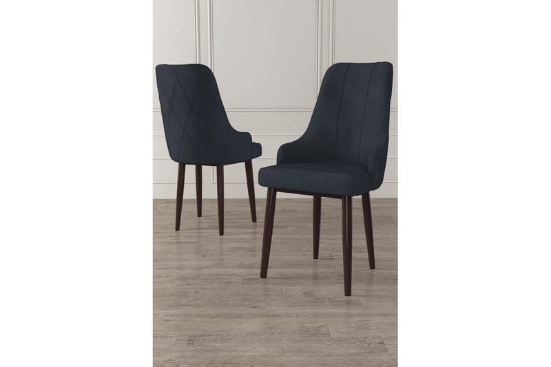 Spisestol Mobarkar Antrasitt / Brun - Antrasitt / Brun - Møbler - Stoler & lenestoler - Spisestuestoler & kjøkkenstoler