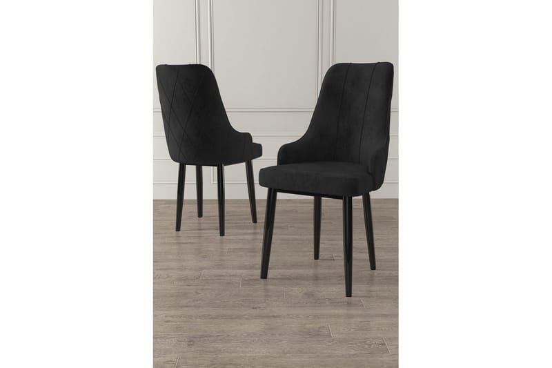 Spisestol Mobarkar Svart - Svart - Møbler - Stoler & lenestoler - Spisestuestoler & kjøkkenstoler