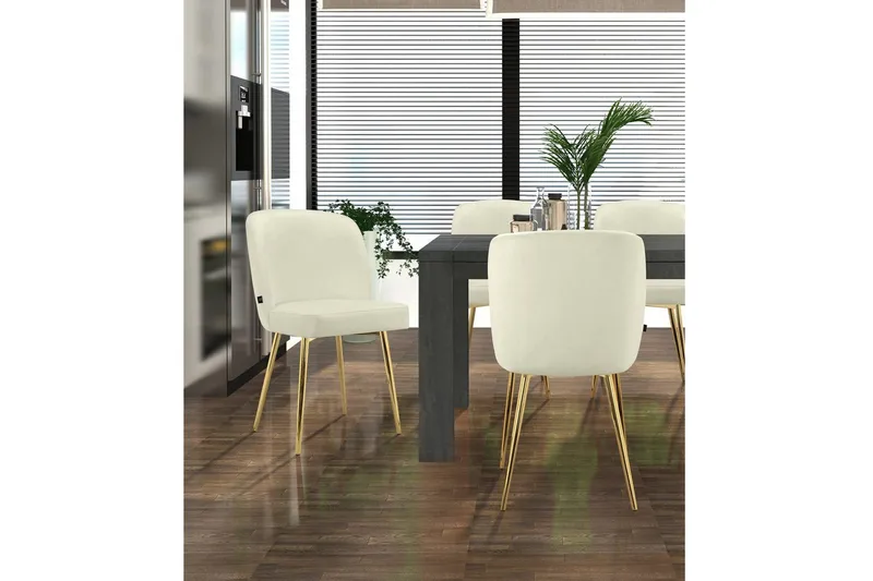 Spisestol Nagano Sett med 2 - Møbler - Stoler & lenestoler - Spisestuestoler & kjøkkenstoler
