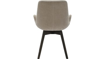 Spisestol NFG Camden med sving 2-pakning beige/brun ek - beige/brun eik - Møbler - Stoler & lenestoler - Spisestuestoler & kjøkkenstoler
