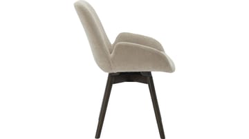 Spisestol NFG Camden med sving 2-pakning beige/brun ek - beige/brun eik - Møbler - Stoler & lenestoler - Spisestuestoler & kjøkkenstoler
