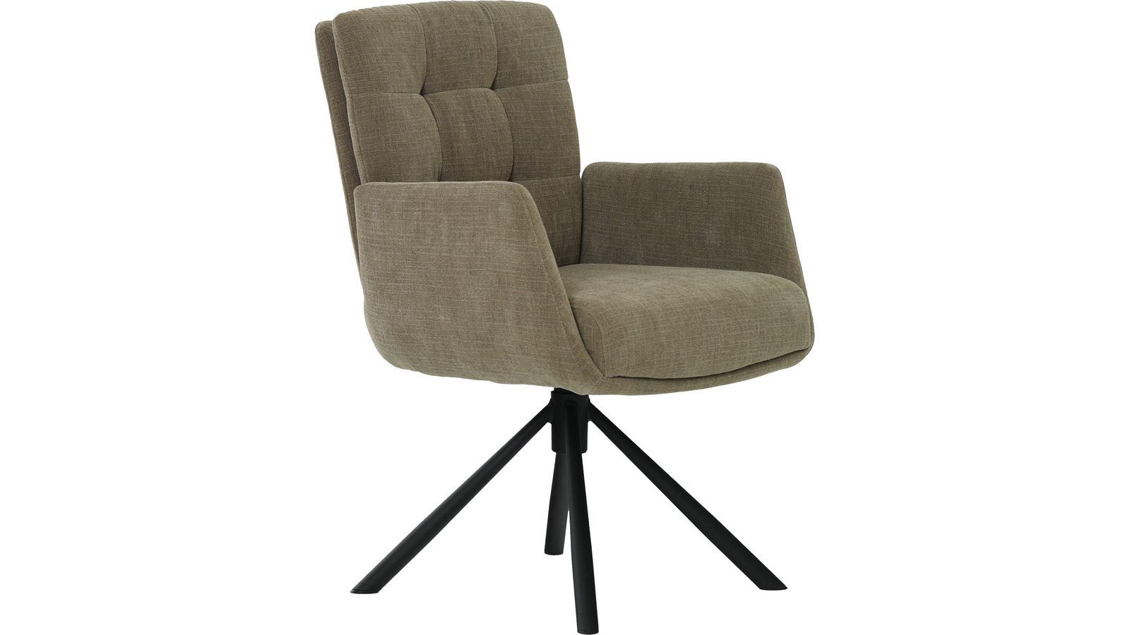 Spisestol NFG Remy 2-pakning med sving Grå/beige - Grå/beige
