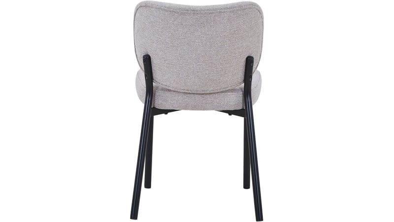 Spisestol NFG Vivo 2-pakning grå/beige - grå/beige - Møbler - Stoler & lenestoler - Spisestuestoler & kjøkkenstoler