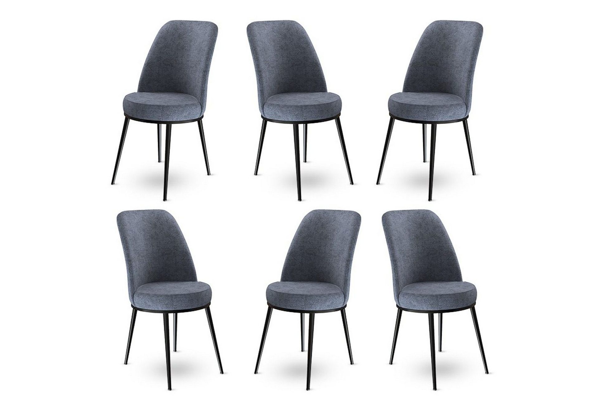 Spisestol Orran Fume / Svart - Svart