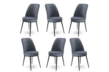 Spisestol Orran Fume / Svart - Svart - Møbler - Stoler & lenestoler - Spisestuestoler & kjøkkenstoler
