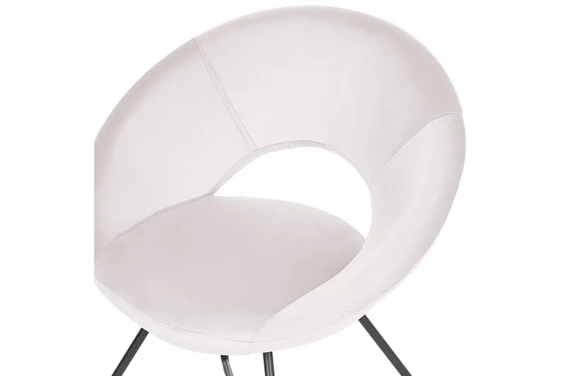 Spisestol Rachel - Off-white, Svart, Offwhite, Svart - Møbler - Stoler & lenestoler - Lenestoler