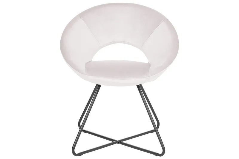 Spisestol Rachel - Off-white, Svart, Offwhite, Svart - Møbler - Stoler & lenestoler - Lenestoler