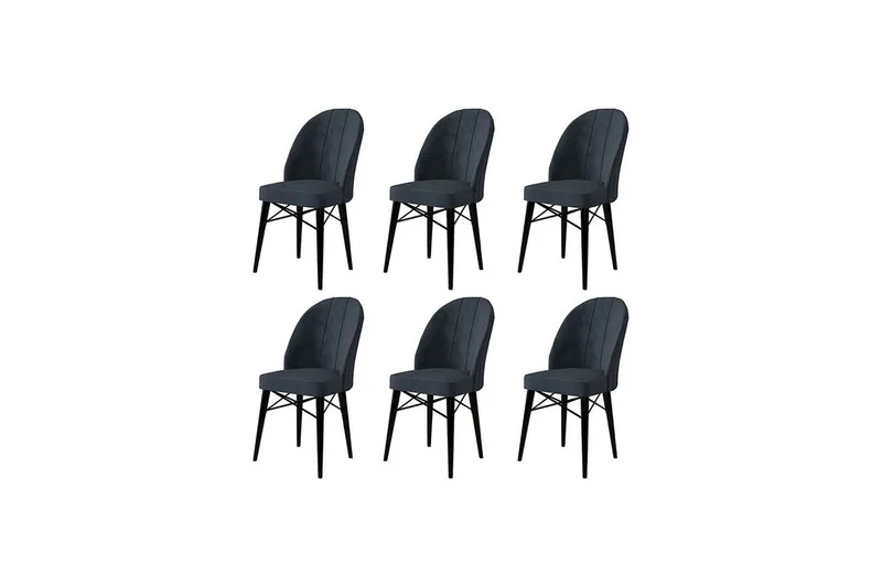 Spisestol Ritim Antrasitt / Svart - Antrasitt / Svart - Møbler - Stoler & lenestoler - Spisestuestoler & kjøkkenstoler