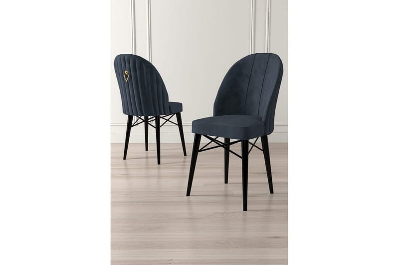 Spisestol Ritim Antrasitt / Svart - Antrasitt / Svart - Møbler - Stoler & lenestoler - Spisestuestoler & kjøkkenstoler