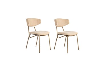 Spisestol Sanroman Beige / Gull