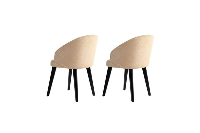 Spisestol Sanroman Classic Beige / Svart - Beige / Svart - Møbler - Stoler & lenestoler - Spisestuestoler & kjøkkenstoler