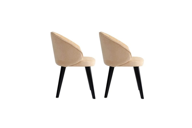 Spisestol Sanroman Classic Beige / Svart - Beige / Svart - Møbler - Stoler & lenestoler - Spisestuestoler & kjøkkenstoler