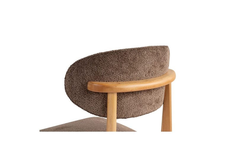 Spisestol Sanroman Classic Brun / Lys Eik - Brun / Lys Eik - Møbler - Stoler & lenestoler - Spisestuestoler & kjøkkenstoler