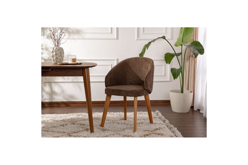 Spisestol Sanroman Classic Brun / Mørk Eik - Brun / Mørk Eik - Møbler - Stoler & lenestoler - Spisestuestoler & kjøkkenstoler