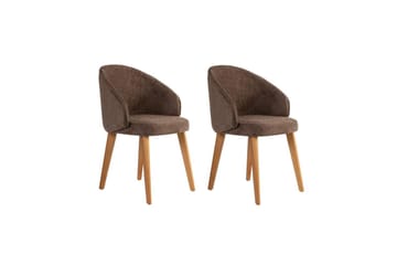 Spisestol Sanroman Classic Brun / Mørk Eik