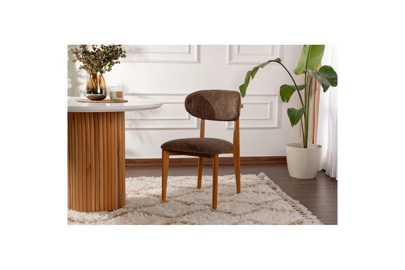 Spisestol Sanroman Classic Brun / Mørk Eik - Brun / Mørk Eik - Møbler - Stoler & lenestoler - Spisestuestoler & kjøkkenstoler