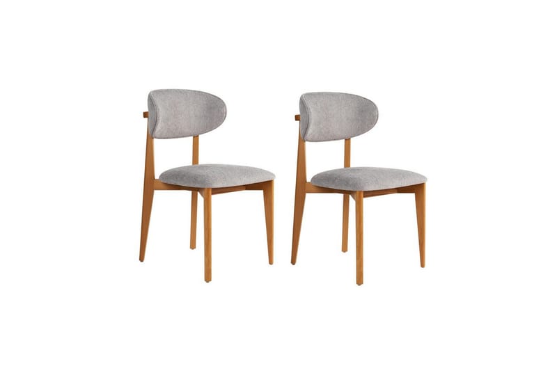 Spisestol Sanroman Classic Grå / Mørk Eik, Grå / Mørk Eik