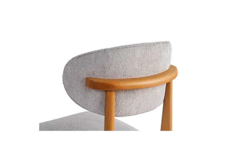 Spisestol Sanroman Classic Grå / Mørk Eik - Grå / Mørk Eik - Møbler - Stoler & lenestoler - Spisestuestoler & kjøkkenstoler