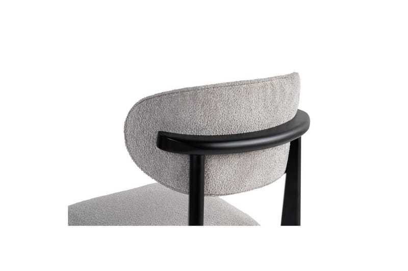 Spisestol Sanroman Classic Grå / Svart - Grå / Svart - Møbler - Stoler & lenestoler - Spisestuestoler & kjøkkenstoler