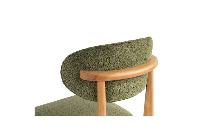 Spisestol Sanroman Classic Grønn / Lys eik - Grønn / Lys eik - Møbler - Stoler & lenestoler - Spisestuestoler & kjøkkenstoler