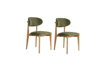 Spisestol Sanroman Classic Grønn / Lys eik