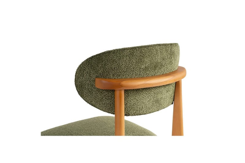 Spisestol Sanroman Classic Grønn / Mørk eik - Grønn / Mørk eik - Møbler - Stoler & lenestoler - Spisestuestoler & kjøkkenstoler