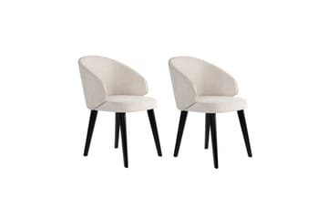 Spisestol Sanroman Classic Hvit / Svart