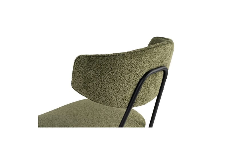 Spisestol Sanroman Grønn / Svart - Grønn / Svart - Møbler - Stoler & lenestoler - Spisestuestoler & kjøkkenstoler