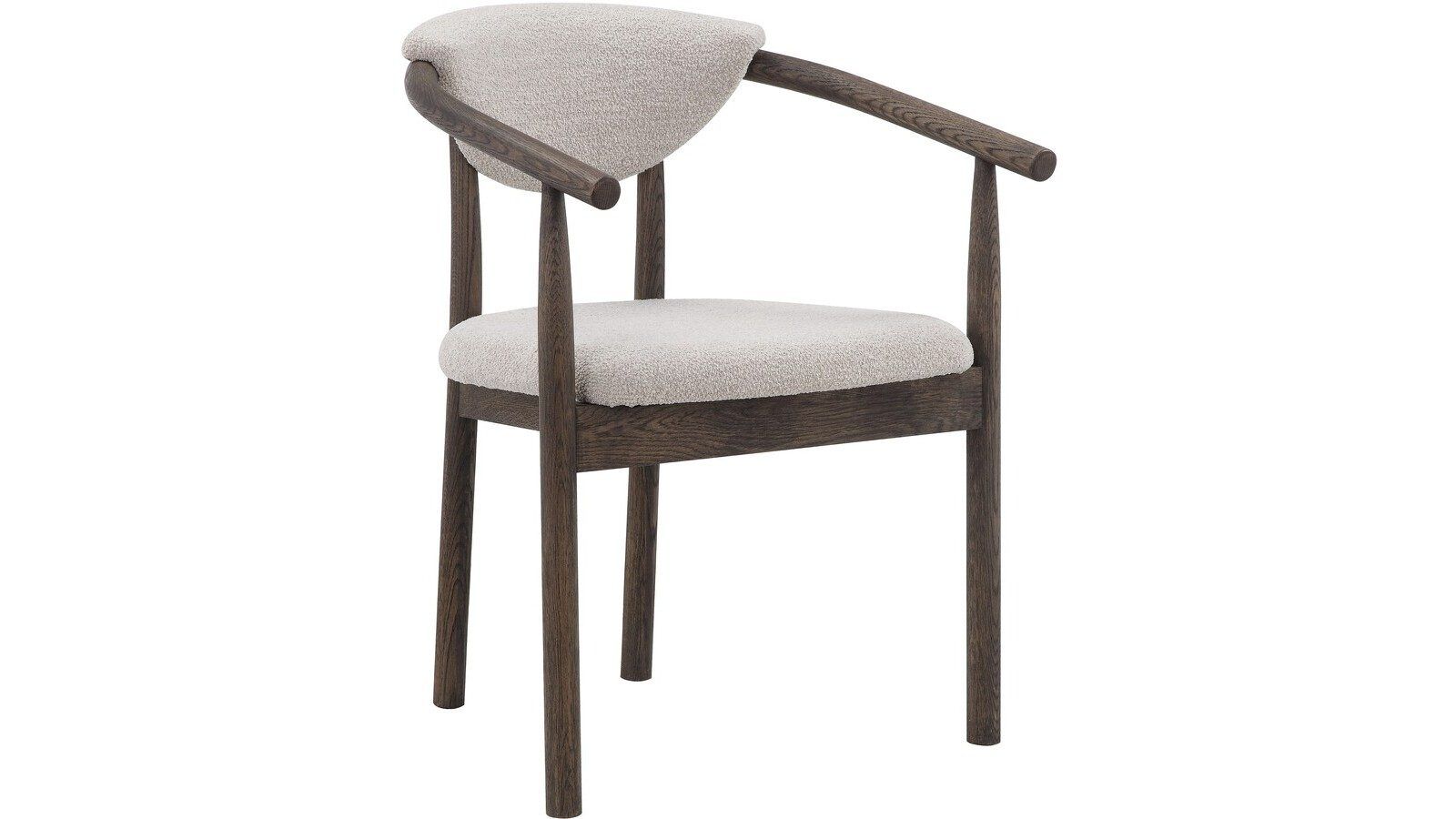 Spisestol Selvik i Beige Bouclé - beige