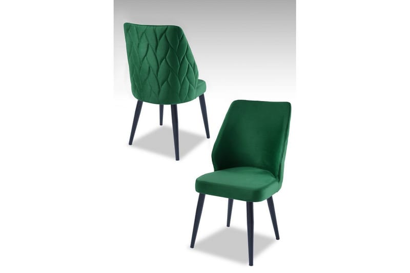 Spisestol Stifen Grønn / Svart - Grønn / Svart - Møbler - Stoler & lenestoler - Spisestuestoler & kjøkkenstoler