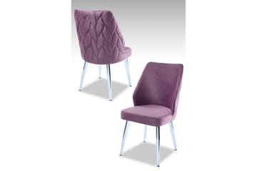 Spisestol Stifen Lilla / Krom