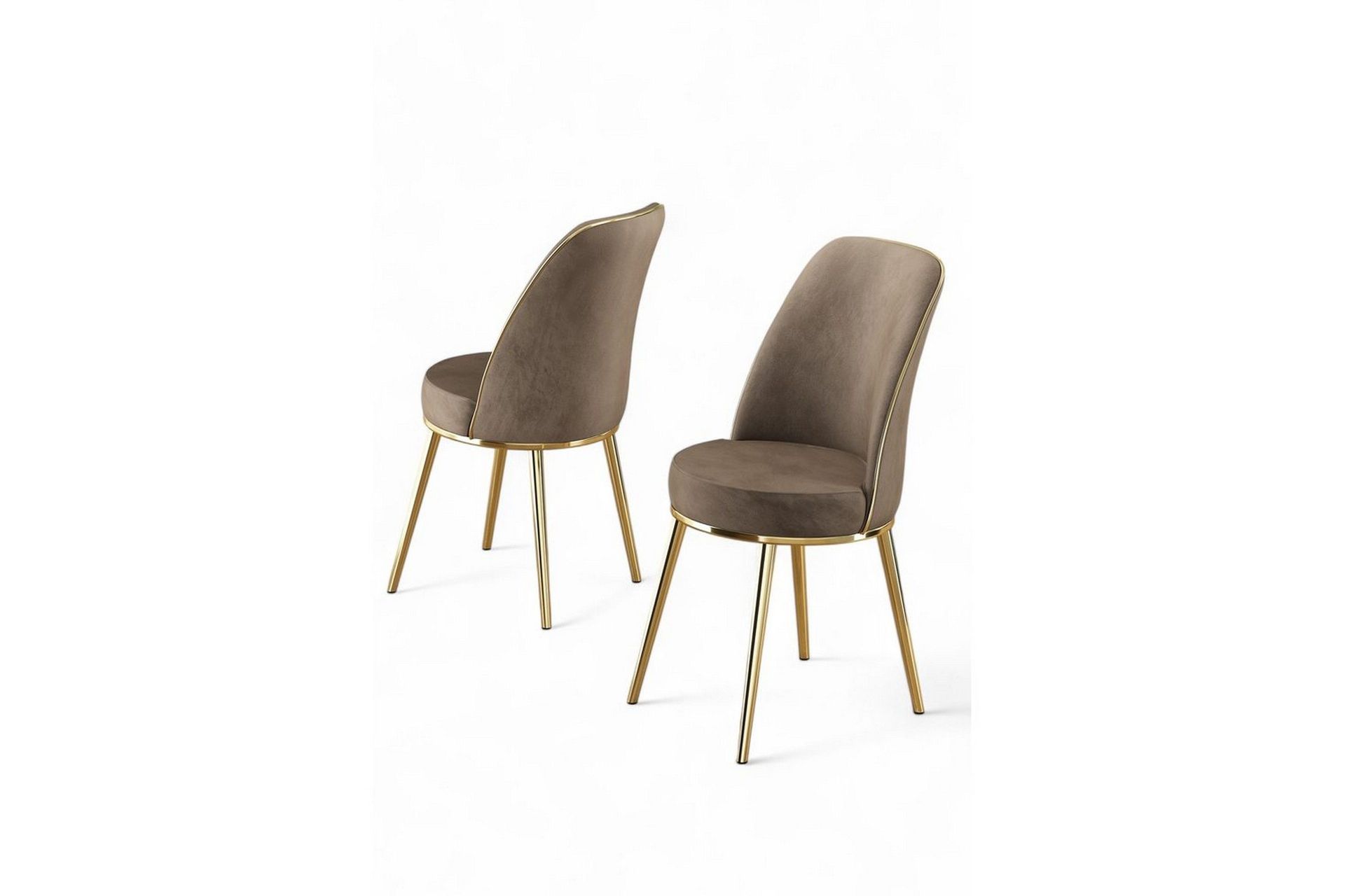 Spisestol Sugako Cappuccino / Gull - Cappuccino / Gull