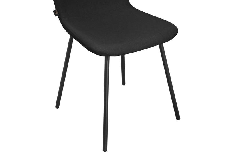 Spisestol Ulmar Sett med 2 Antrasitt - Antrasitt - Møbler - Stoler & lenestoler - Spisestuestoler & kjøkkenstoler