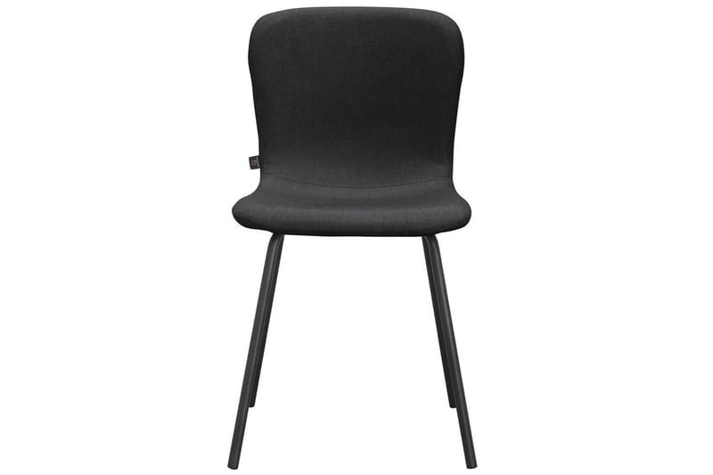 Spisestol Ulmar Sett med 2 Antrasitt - Antrasitt - Møbler - Stoler & lenestoler - Spisestuestoler & kjøkkenstoler