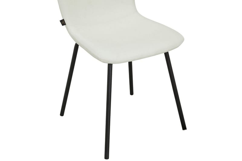 Spisestol Ulmar Sett med 2 Krem - Krem - Møbler - Stoler & lenestoler - Spisestuestoler & kjøkkenstoler