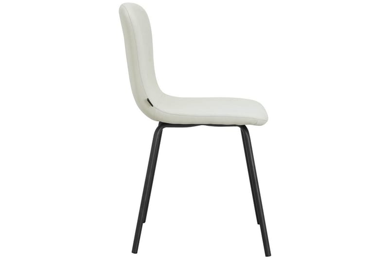 Spisestol Ulmar Sett med 2 Krem - Krem - Møbler - Stoler & lenestoler - Spisestuestoler & kjøkkenstoler