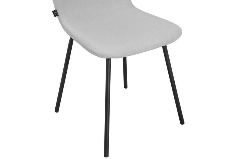 Spisestol Ulmar Sett med 2 Lys grå - Lys grå - Møbler - Stoler & lenestoler - Spisestuestoler & kjøkkenstoler
