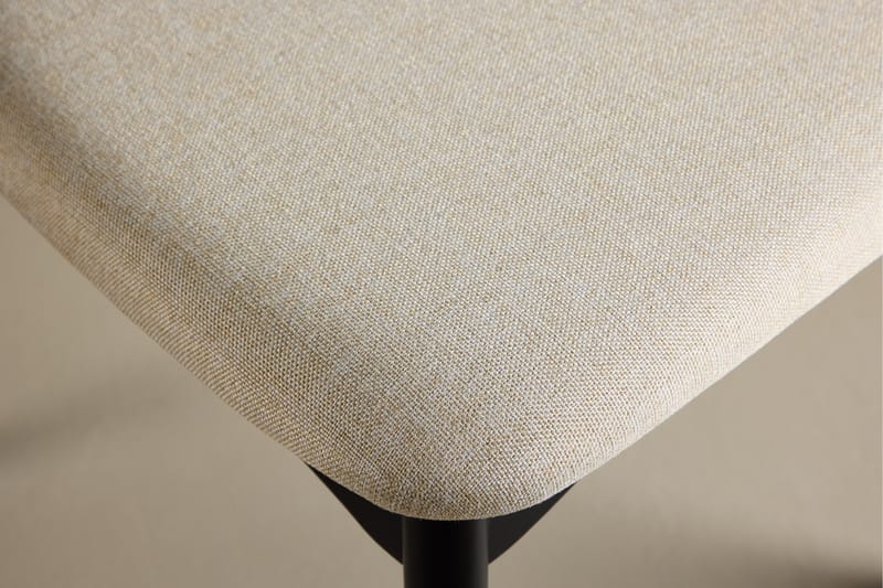 Spisestol uten armlener VIND Ven spisestol Svart - Møbler - Stoler & lenestoler - Spisestuestoler & kjøkkenstoler