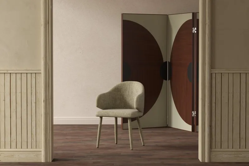 Spisestol Venture Home Evelin Beige, beige