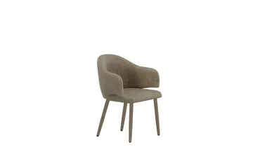 Spisestol Venture Home Evelin Beige - beige - Møbler - Stoler & lenestoler - Karmstoler