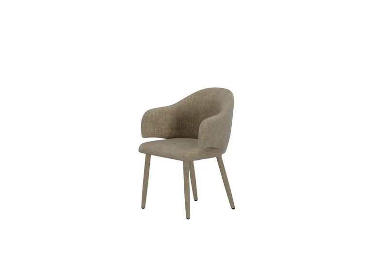 Spisestol Venture Home Evelin Beige - beige - Møbler - Stoler & lenestoler - Karmstoler