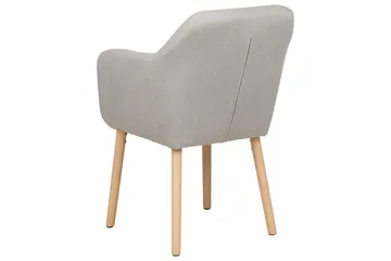 Spisestol Yorkville ll - Beige, lyst tre - Møbler - Stoler & lenestoler - Spisestuestoler & kjøkkenstoler