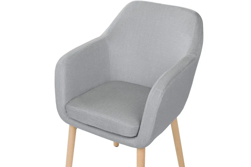 Spisestol Yorkville ll - Grå, lyst tre - Møbler - Stoler & lenestoler - Spisestuestoler & kjøkkenstoler