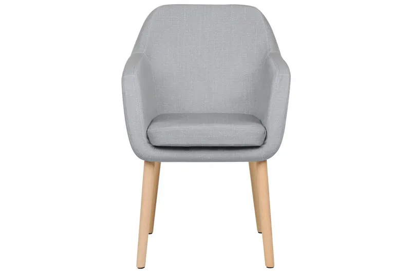 Spisestol Yorkville ll - Grå, lyst tre - Møbler - Stoler & lenestoler - Spisestuestoler & kjøkkenstoler