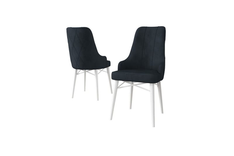 Spisestol Puntoz Antrasitt / Hvit, Antrasitt / Hvit