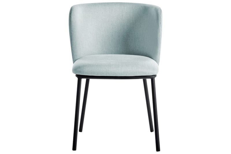 Spisestuestol Mina sett med 2 Blå/Svart - Blå/Svart - Møbler - Stoler & lenestoler - Spisestuestoler & kjøkkenstoler